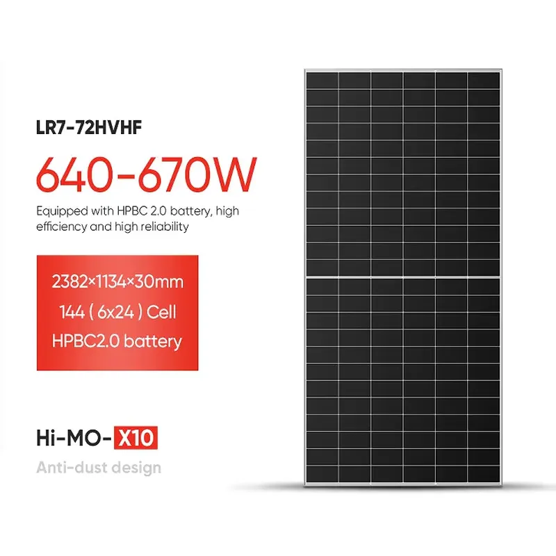 Solar Generator - Panel Solar de 670W, Módulo Fotovoltaico
