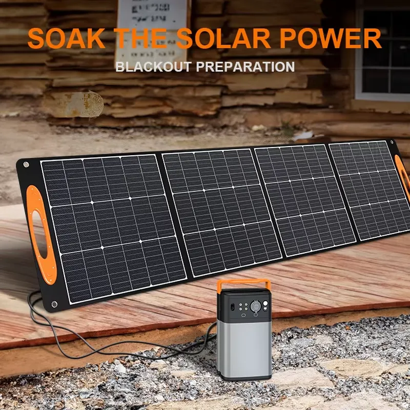 Panel solar plegable de 200 W  - Solar Panel 200W reseña y precio