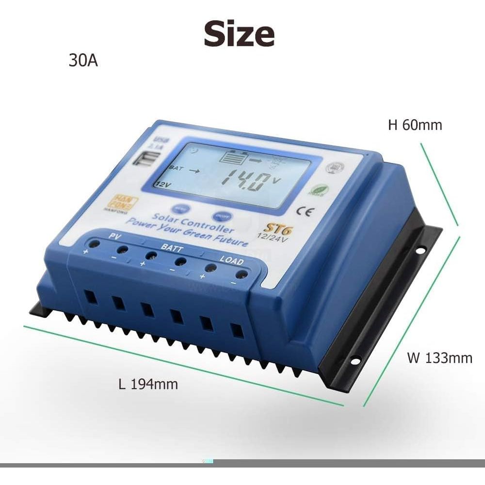Controlador de Carga Solar de  - Charge Controller Solar reseña y precio