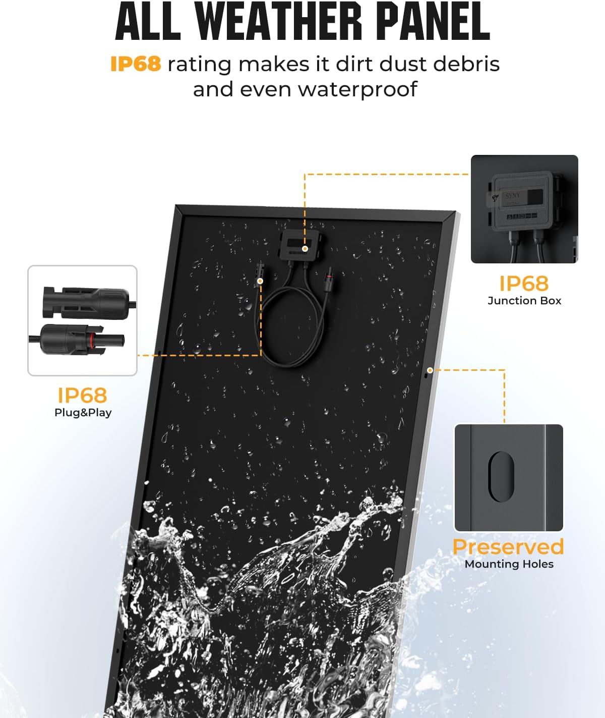 Panel Solar Rvpozwer de 200 Va - Solar Panel 200W reseña y precio