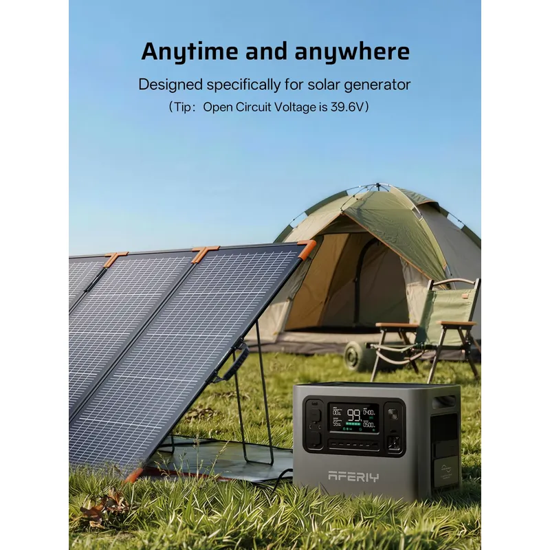 Panel Solar Portátil de Silici - Solar Generator reseña y precio