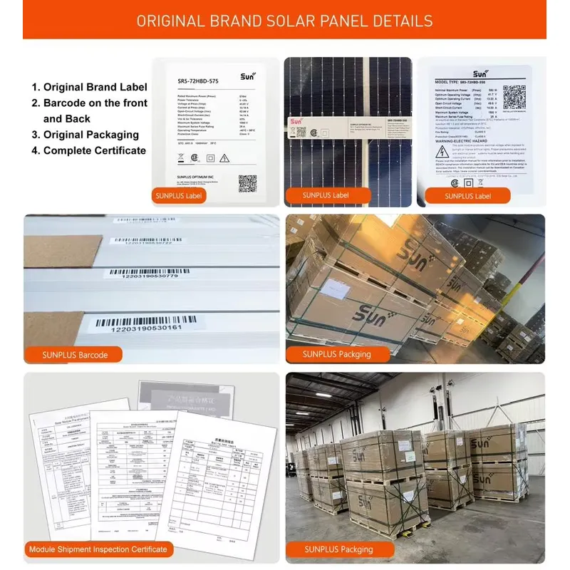 Panel Solar SUNPLUS 1 550W, Mó - Solar Panel reseña y precio